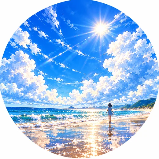 青空と海の風景を描いたSORAのイメージアイコン