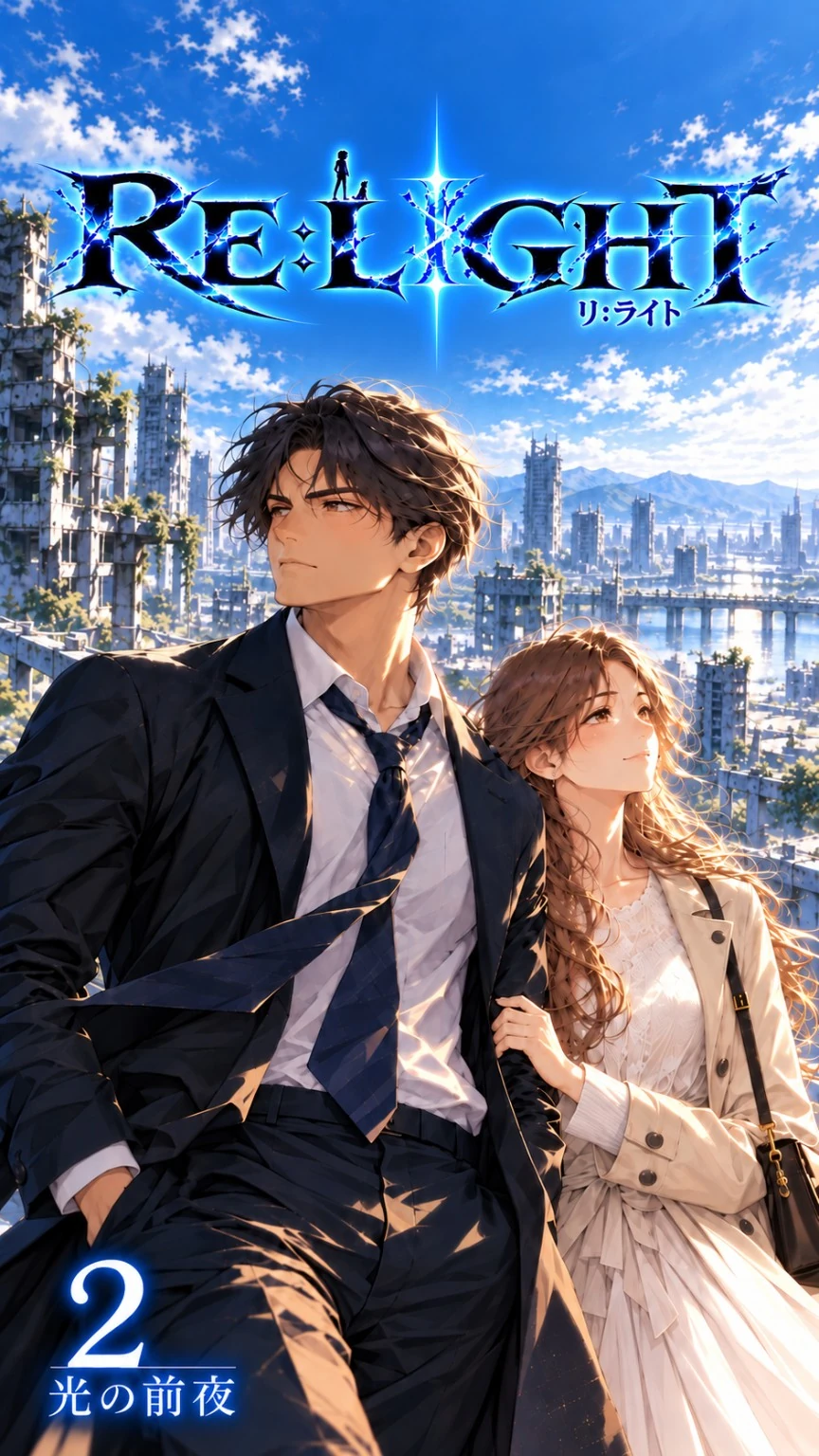 RE:LIGHT 第二巻『光の前夜』の表紙